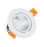 LED Deckenstrahler Rund schwenkbar 7W 560lm 60D - 845  | Ausschnitt 70mm - UGR <19