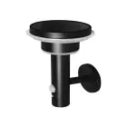 Ledvance LED Wandleuchte Endura Stil doppelt Circle Schwarz 6W 400lm - 830  | Solar - Bewegungs- und Lichtsensor 