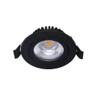 LED schwenkbar Spot Schwarz Rund 5W 550lm 60D - 940 | 85mm - IP54 - Dimmbar - Höchste Farbwiedergabe