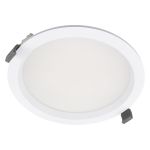 Ledvance Spot Encastrable LED Comfort Opale Aluminium Blanc 30W 3600lm 100D - 930 Blanc Chaud | Diamètre 200mm - IP44 - Meilleur Rendu De Couleur