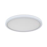 D'Lite Luma Plafonnier PP Blanc 18W 1700lm - 827 Blanc Très Chaud | IP44 - 29cm