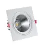 Spot LEDlight Carré New Madison 15W - 830 Blanc Chaud | Diamètre 115mm - UGR <19