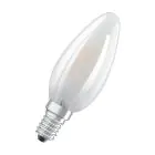 Osram Classic LED E14 Bougie Filament Dépolie 1.5W 136lm - 827  | Remplacement 15W
