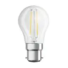 Osram Retrofit Classic LED B22d P45 Boule Filament Claire 4W 470lm - 827  | Remplacement 40W