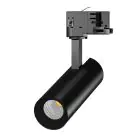 Spot LED Sur Rail 3 Phases  Eco Aluminium Noir 10W 920lm 36D - 840 Blanc Froid