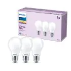 Lot 3x Philips Ampoule LED E27 Spot Dépolie 7W 806lm - 827 